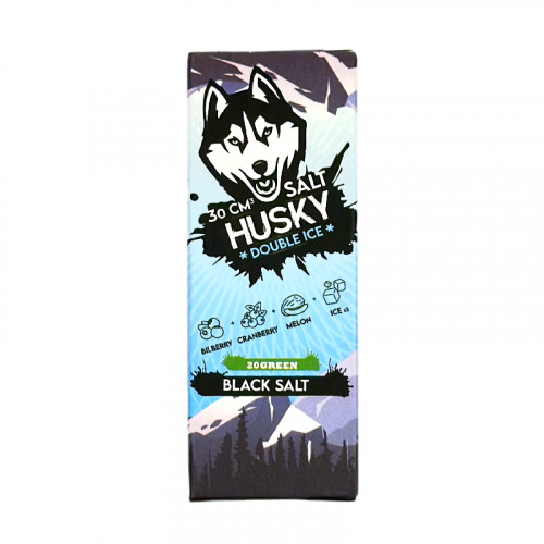 Жидкость HUSKY Double ice Black Salt (Голубика клюква медовая дыня) 30мл 20мг